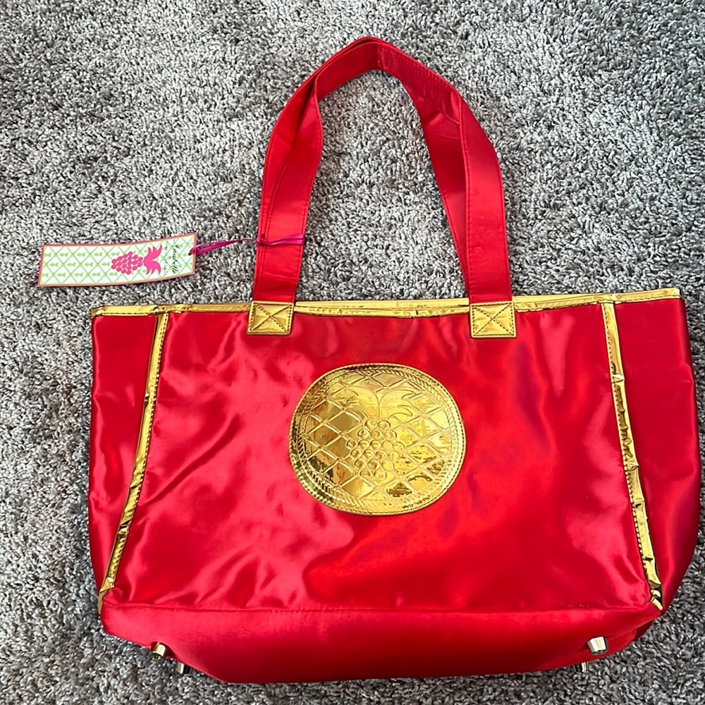NWT Red tote bag